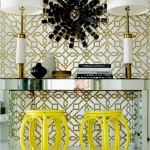 Beautiful houses and gardens - mylusciouslife.com - David Jimenez yellow stools