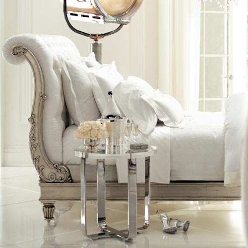 All white interiors - Ralph Lauren - Modern Glamour