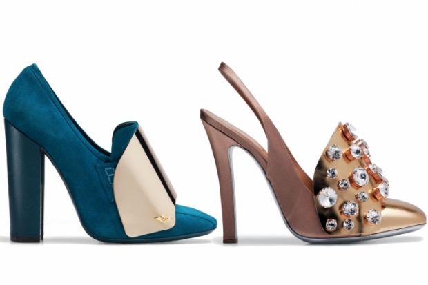 Yves Saint Laurent Spring 2012 Shoe Collection