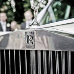 Silver Rolls Royce - hood ornament