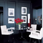 Black dining room ideas