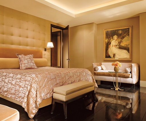 Bedroom - A Manhattan penthouse by designer Charles Allem