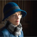 Emma Thompson blue hat and coat in 2008 brideshead revisited