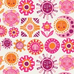 Jonathan Adler Wallpaper Sun Pink