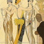 Pictures of art deco vintage - 1920s fashion illustration