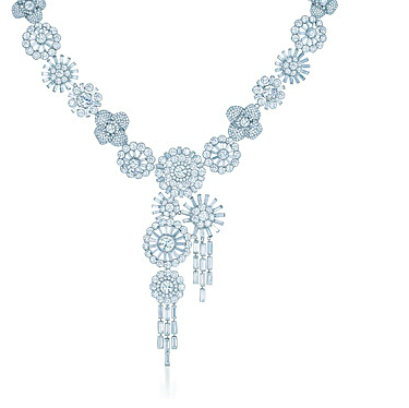Tiffany diamond corsage necklace - The Great Gatsby collection