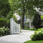 Images - house & garden - driveway entrance front gate - buildings and landscape