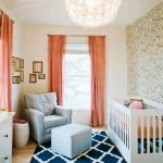 Beautiful baby nursery - pam cooley nursery blue rug gold baby room