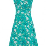 Emerald flower wrap dress - Dorothy Perkins