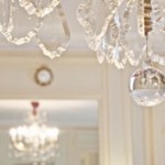 Stunning crystal chandelier
