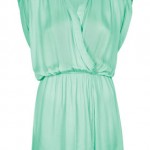 Over fifty and fabulous fashion - Minty green Wrap Dress by Love