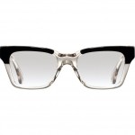 Retrosuperfuture grey & crystal eye glasses