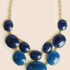 Precious Waters Necklace blue gold