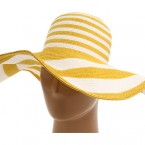 San Diego Hat Company PBX2984 Paperbraid XL Brim Striped Sun Hat