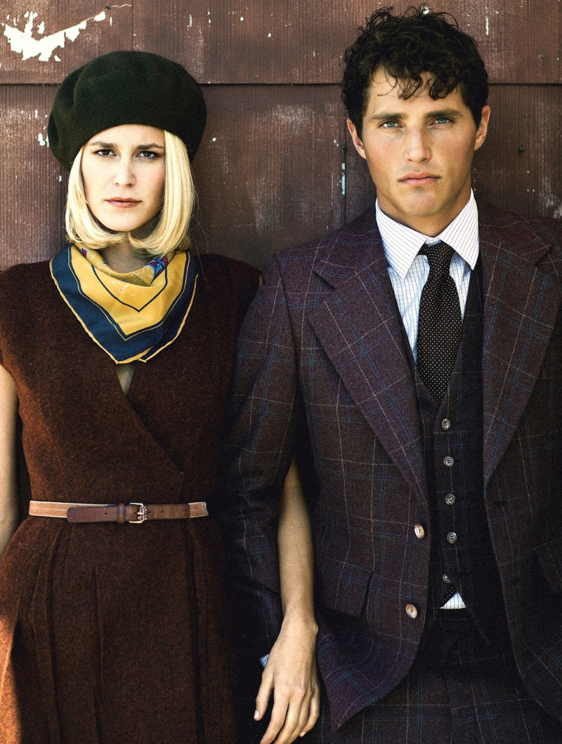 Bonnie and Clyde fashion editorial
