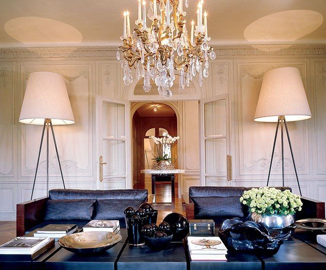 Elie Saab's Paris apartment
