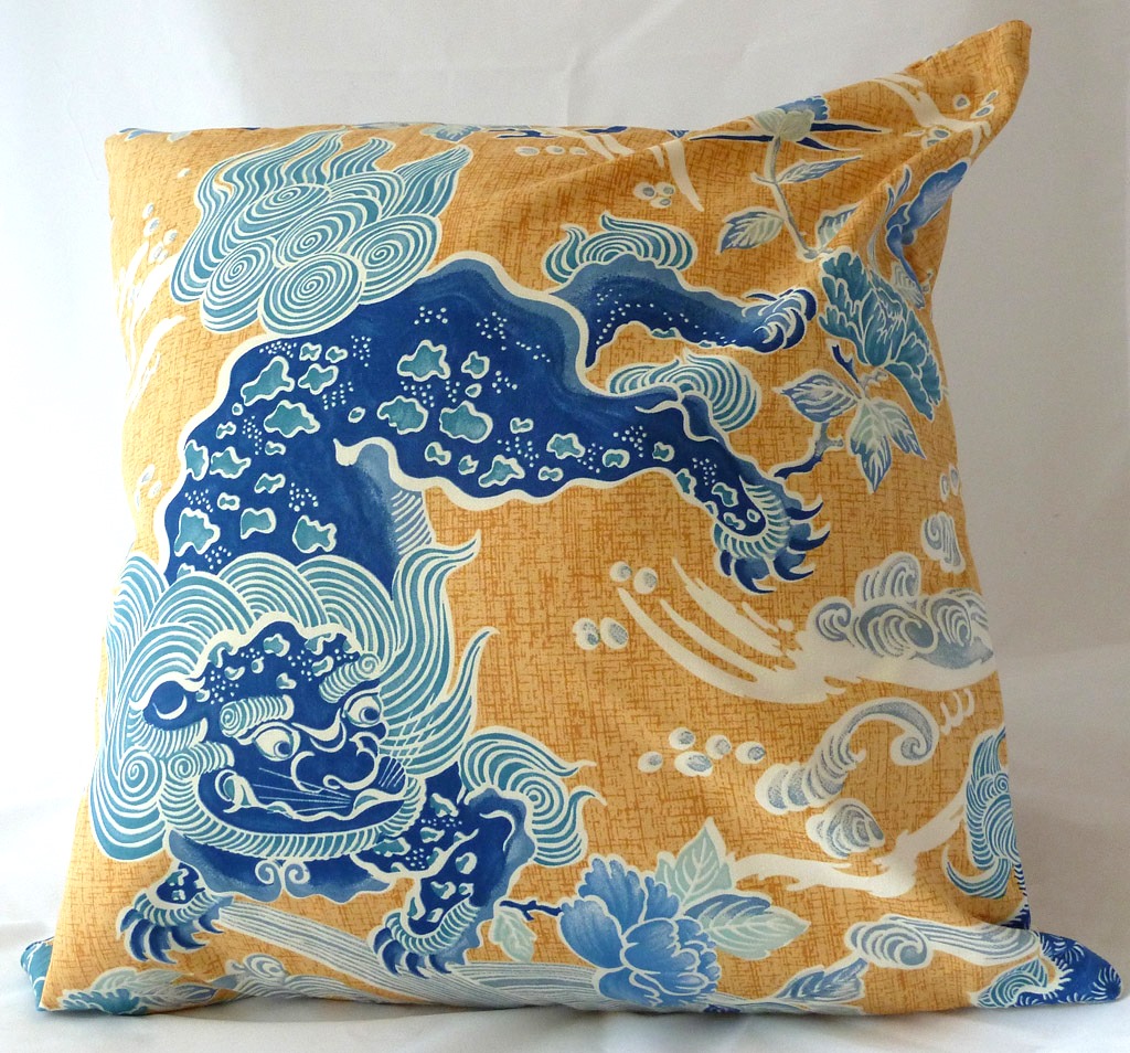 THE BEST OF ETSY: Brunschwig ShiShi cushion from Luxe cushions on etsy
