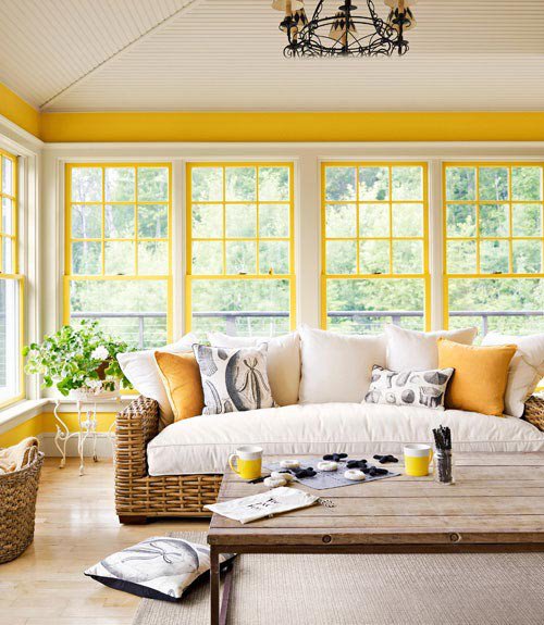 PHOTOS - Ideas for using yellow to brighten up your interior space