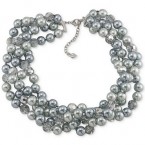 Macy's sale: Carolee Imitation Pearl and Faceted Bead Torsade Necklace