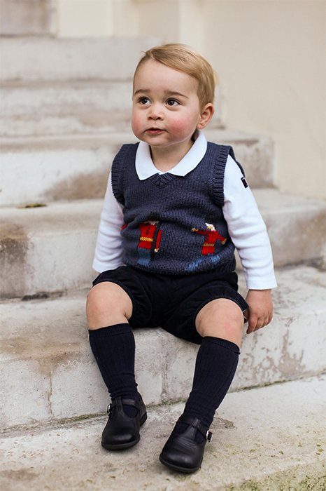 Photos of Prince George of Cambridge - December 2014