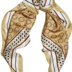 ALESSANDRA RICH Printed silk scarf
