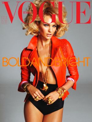 Vogue magazine covers - wah4mi0ae4yauslife.com - CandiceSwanepoelVogueItaliaFebruary2011Cover.jpg