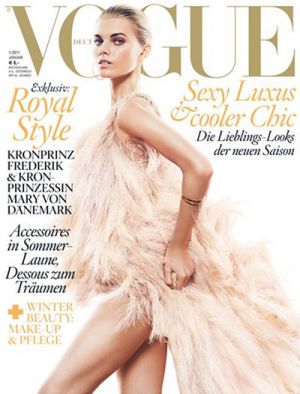 Vogue magazine covers - wah4mi0ae4yauslife.com - Maryna-Linchuk-for-Vogue-Germany-January-2011.jpg