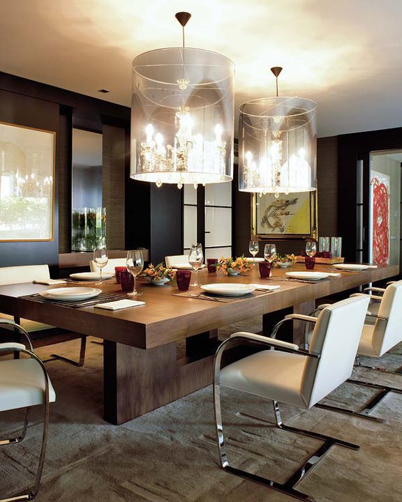 STYLISH HOME: Dining rooms