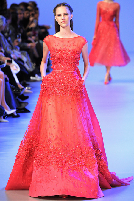RUNWAY: Elie Saab Spring 2014 couture collection