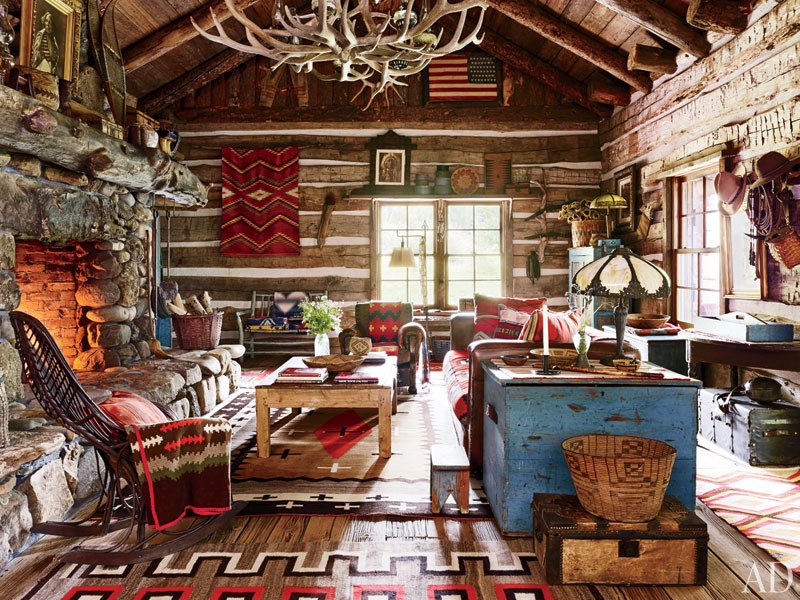 FAMOUS FOLK AT HOME: Ralph Lauren in Manhattan, Bedford and Colorado