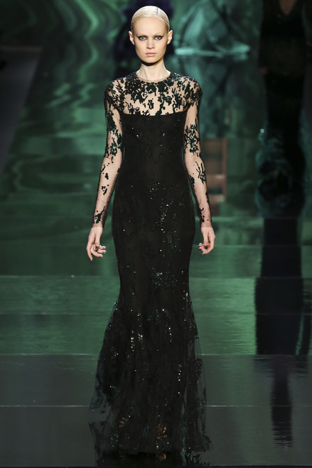 Runway: Monique Lhuillier Fall 2013 RTW collection