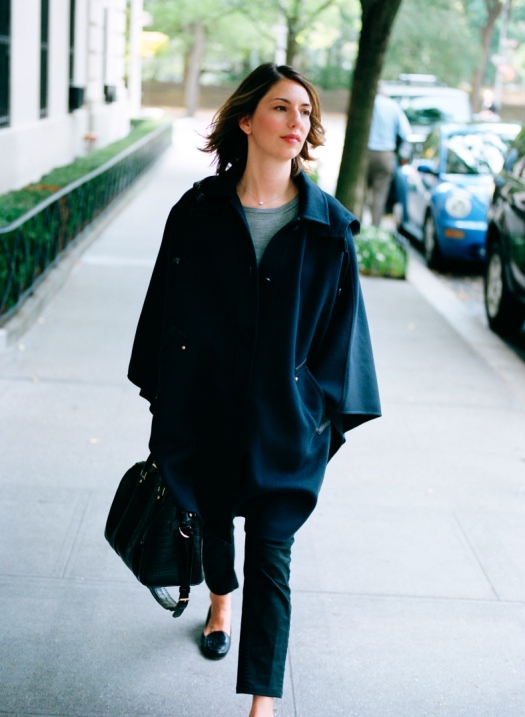 Outfit-Post: Cashmere Coat & Sofia Coppola Bag